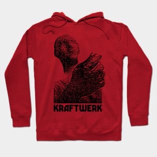 Kraftwerk Retro 80s Styled Tribute Fanart Design Hoodie